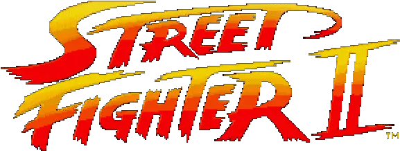  Street Fighter 2 Banner Png Street Fighter Ii Logo