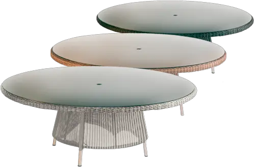  Valencia Round Table 180cm 25mm Weave Coffee Table Png Round Table Png