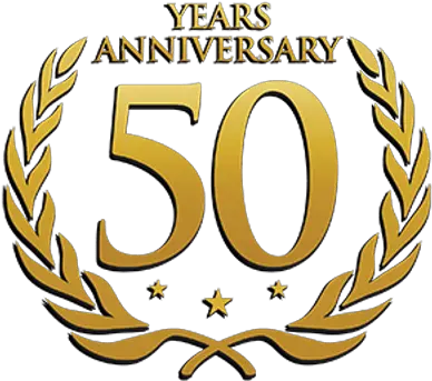  10th Anniversary Laurel Transparent Png Stickpng 50 Years Marriage Anniversary Logo Png 50 Png