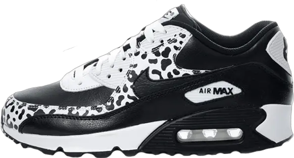  Leopard Spots Nike Air Max 90 Black Png Download Nike Air Max 90 Nike Air Logo Png