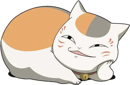  Anime Cat Natsume Yuujinchou Nyanko Sensei Png Anime Cat Png