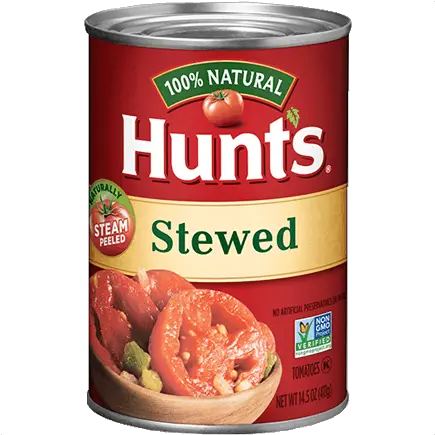  Stewed Tomatoes Hunts Diced Tomatoes Png Tomatoes Png