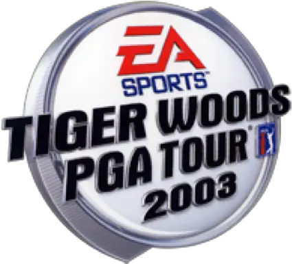  Pga Tour Game Series Tiger Woods Pga Tour 2003 Logo Png Tiger Woods Png