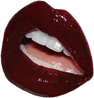  Red Lips Png Aesthetic Dark Red Png Lip Gloss Png