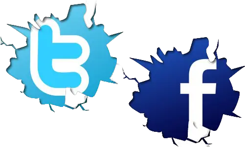  Twitter Facebook Icon Png Twitter Y Facebook Logo Twitter And Facebook Icon