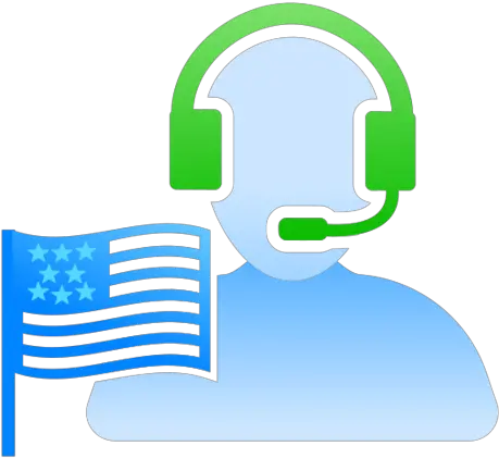  American Chat Flag Live Support American Png Live Chat Icon Png