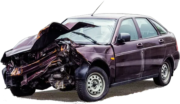  Destroyed Car Destroyed Car Transparent Png Broken Car Png