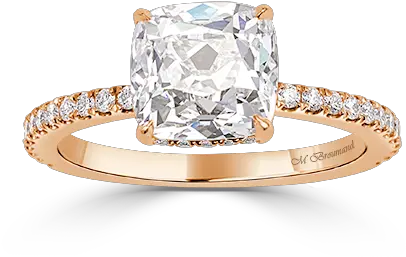  Mark Broumand Custom Made Diamond Engagement Rings And Engagement Ring Png Halo Ring Png