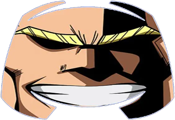  My Badly Done All Might Discord Logo Transparent Version Cartoon Png All Might Png