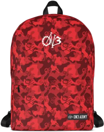  Defend The Faith Red Camo Backpack Kraken Backpack Png Back Pack Png