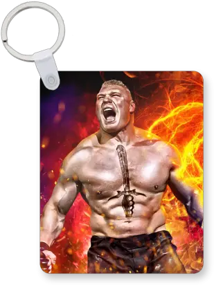  Brock Lesnar Printed Keychain Brock Lesnar Png Brock Lesnar Transparent