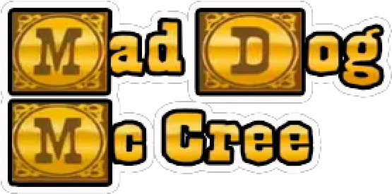  Download Hd Clearlogo Ribbon Mad Dog Mccree Logo Metal Png Mad Dog Png