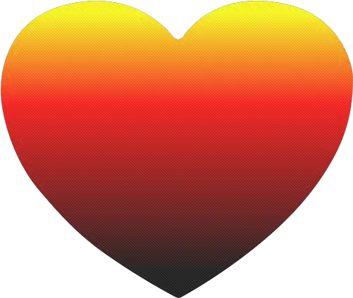  Sunset Ombre Heart Transparent Cartoon Jingfm Png Heart Icon Abstract