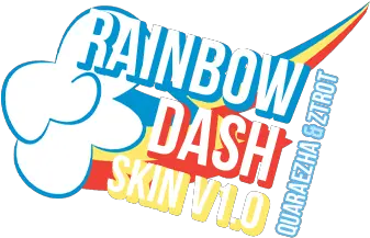  Rainbow Dash V10 Forum Osu Poster Png Rainbow Dash Transparent