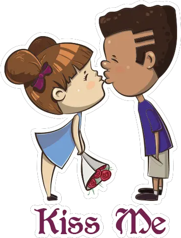  Kiss Day By Marcossoft Sticker Maker For Whatsapp Png Kiss Cartoon Icon