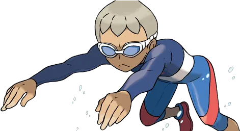  Filevstriathlete Swimmerpng Bulbapedia The Community Athlete Trainer Class Hoenn Swimmer Png