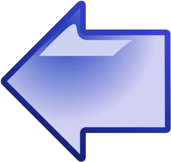  Blue Arrow Pointing Left Png Svg Clip Horizontal Pointing Arrow Png