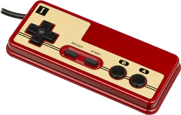  Controller Revolution Minisnes Famicom Controller Microphone Png Nes Controller Png