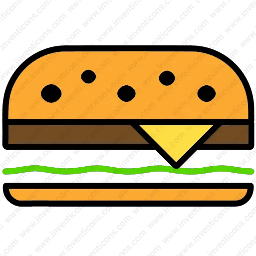  Download Burger Vector Icon Inventicons Horizontal Png Burger Vector Icon