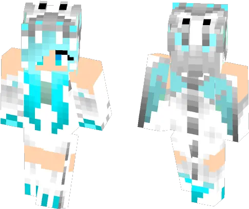  Download Blue Dragon Girl Minecraft Skin For Free Minecraft Queen Skin Xbox Png Blue Dragon Png