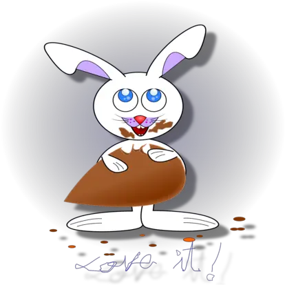  Hares Hare Easter Bunny Png Clipart Cartoon Easter Bunny Png