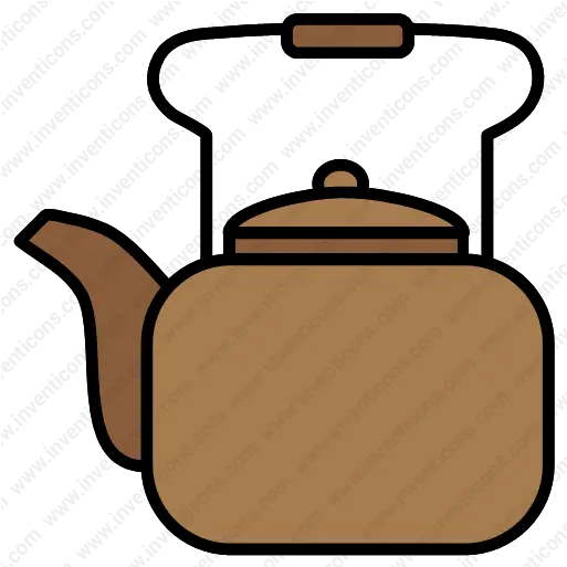  Download Teapot Vector Icon Inventicons Antique Png Tea Kettle Icon