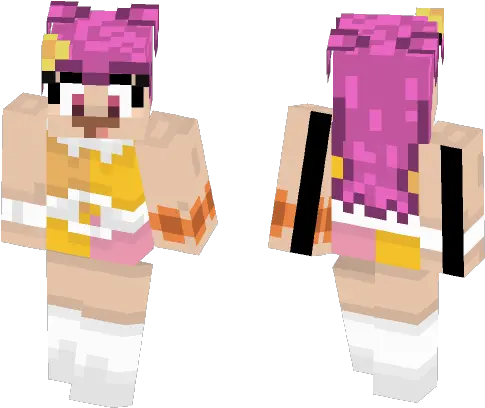  Download Ami Onuki Minecraft Skin For Short Hair On Minecraft Skin Male Png Hi Hi Puffy Amiyumi Logo