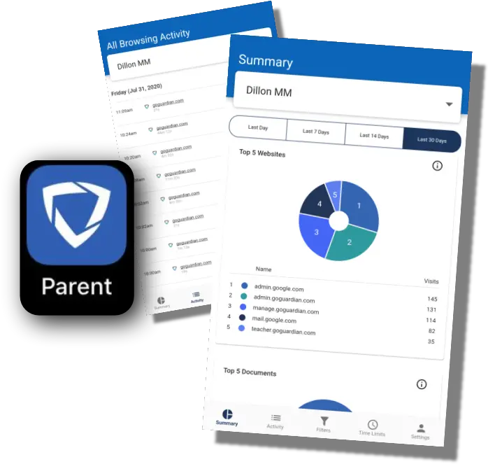  Goguardian Parent App Manage Your Childu0027s Internet Activity Goguardian Parent App Png Internet App Icon