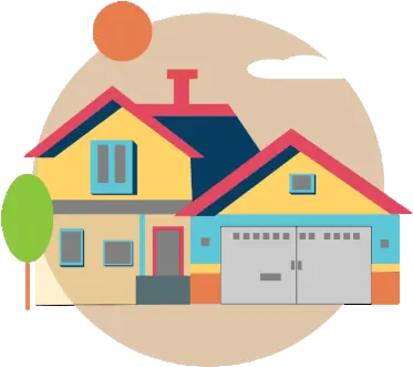  House Party Sticker House House Party Cartoon Roof Shingle Png Houseparty Icon