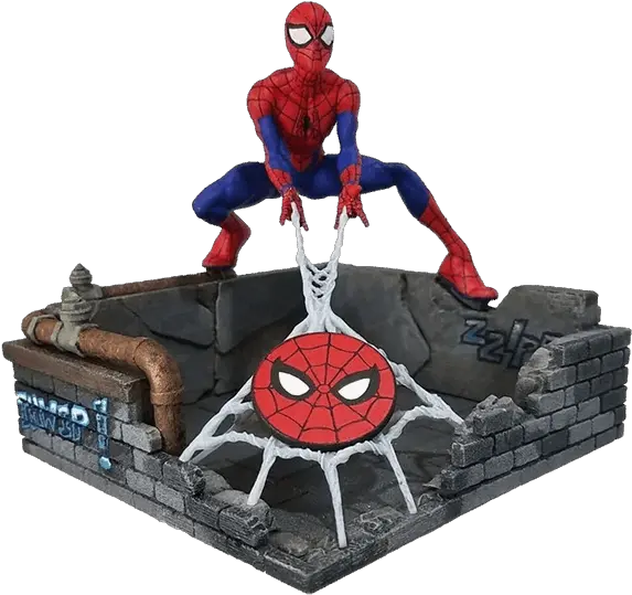  Marvel Spiderman Finders Keypers 6 Statue Spiderman Finders Keypers Png Spiderman Ps4 Png