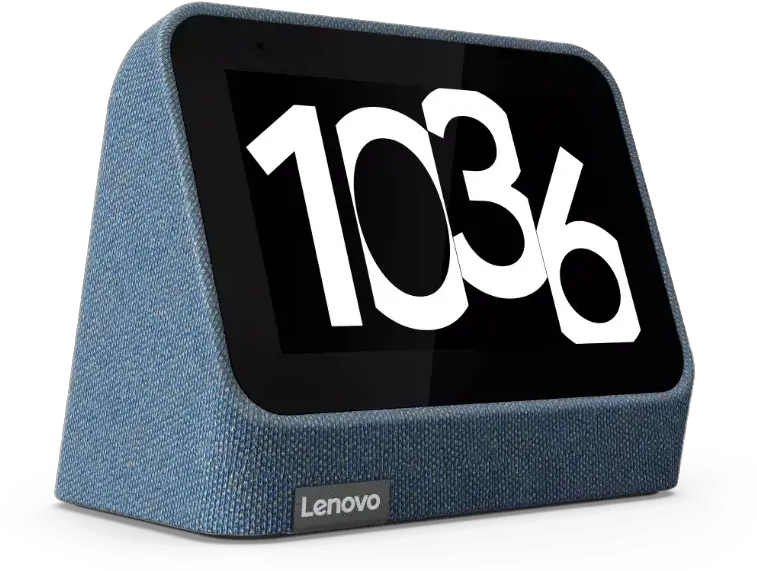  Smart Clock 2 4 Inch Smart Clock Lenovo Us Language Png Ios 6 Clock Icon