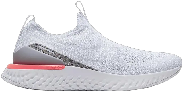  Wmns Epic Phantom React Flyknit Aw U0027icon Clash White Lava Round Toe Png Get Epic Icon