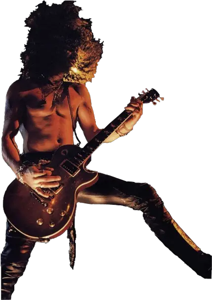  Guitarist Rendering Slash Transparent Png Guitar Slash Png