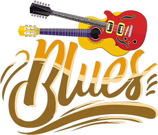  Vintage Blues Guitar Player Musician Music Sticker For Language Png Vintage Icon Bass