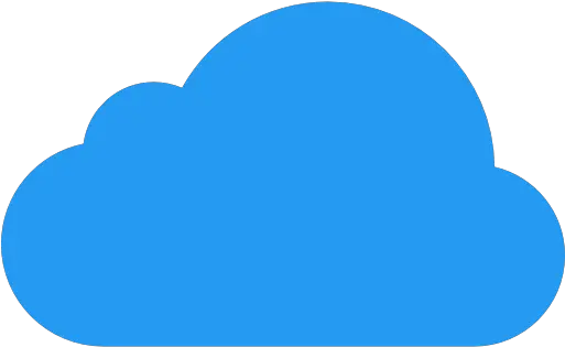  Clouds Free Weather Icons Blue Cloud Icon Png Clouds With Transparent Background