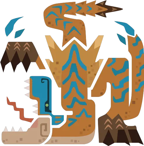  4th Mhw Tigrex Icon Png Monster Icon