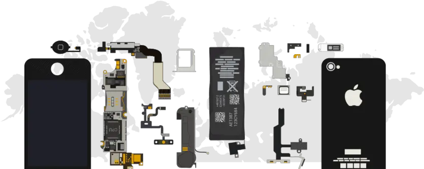  How Much Does It Cost To Make An Iphone 2007 2021 Parts Of A Cellphone Png Fingerprint Scanner Icon Iphone