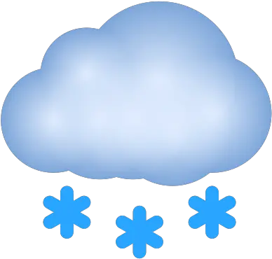  Cloud With Snow Png Snow Symbol Transparent Cloud Cloud Emoji Png