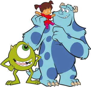  Monsters Inc Sully And Mike Drawing Png Monster Inc Png