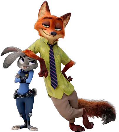  Zootopia Hd Posted Judy And Nick Zootopia Png Zootopia Transparent