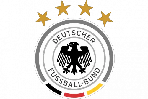  Germany National Football Logo 4 Stars Png Badge