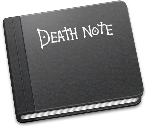  Death Note Icon Death Note Icon Png Death Note Png