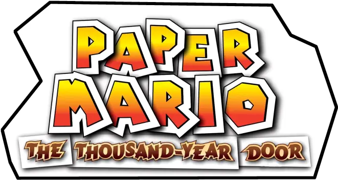  Paper Mario Transparent Paper Mario Ttyd Logo Png Paper Mario Transparent