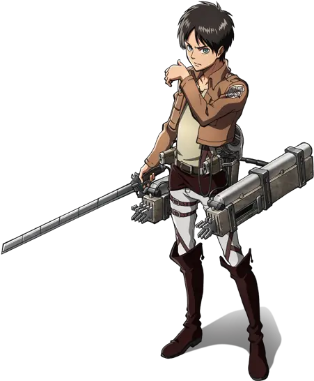  Eren Jaeger Transparent Eren Jaeger Png Eren Png