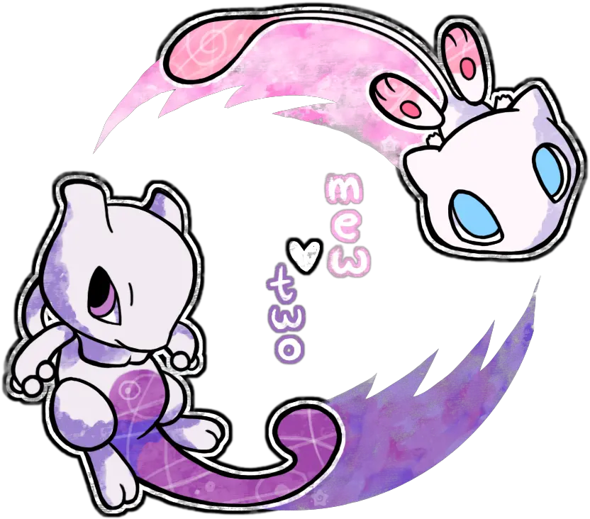  Download Donu0027t Forget To Like This Pokemon Facebook Page For Pokemon Mew Kawaii Png Mew Png