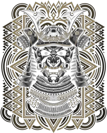  Samurai Mask Full Size Png Download Seekpng Helmet