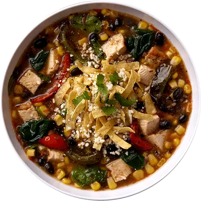  Chicken Tortilla Chipotle Corelife Broth Bowl Png Chipotle Burrito Png