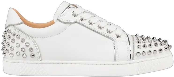  Christian Louboutin Wmns Vieira White Christian Louboutin Vieira 2 Silver Png Christian Louboutins Logo