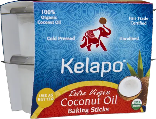  How To Replace Butter With Coconut Oil Kelapo Png Stick Of Butter Png