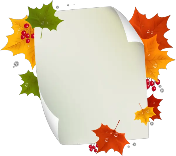  Fall Leaf Clip Art Png Parchemins Leaf Clipart Frame Fall Leaves Clipart Png